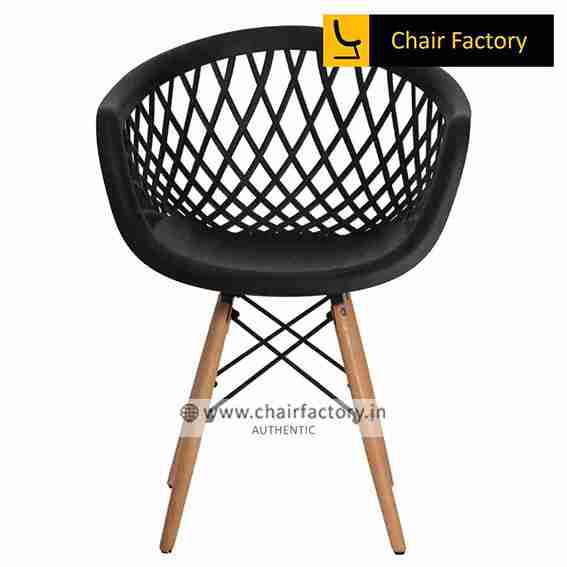 ODDIS BLACK CAFE CHAIR